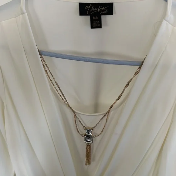 Thalia womens sheer blouse - Picture 2 of 5